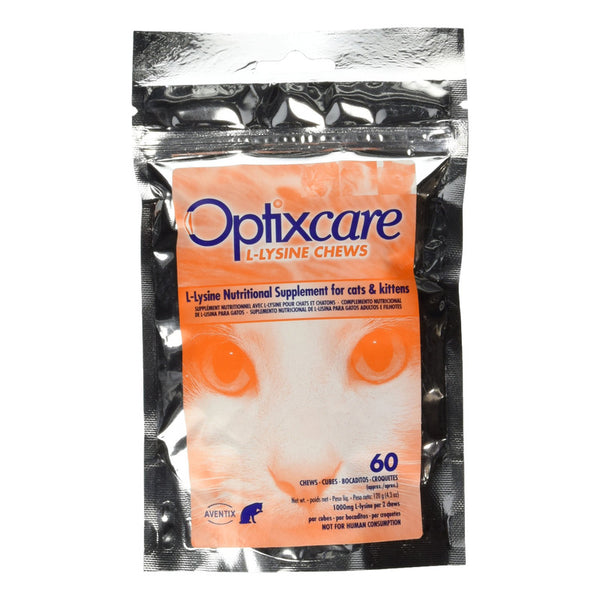 Masticables De L-lisina Para Gatos Y Gatitos 60 Unidades Mejora Su Salud Ocular