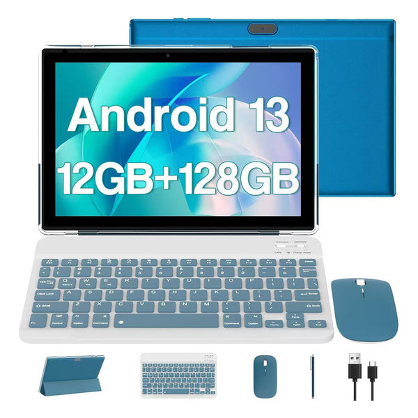 Tablet Android 13 Con Teclado 12 Gb Ram 1Tb Ideal Para Productividad