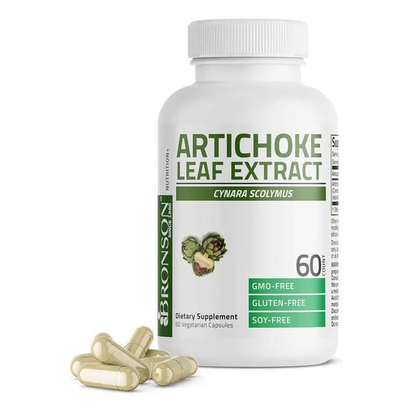 Capsulas Alcachofa Extra Fuerte Bronson Salud Digestiva Y Hepatica