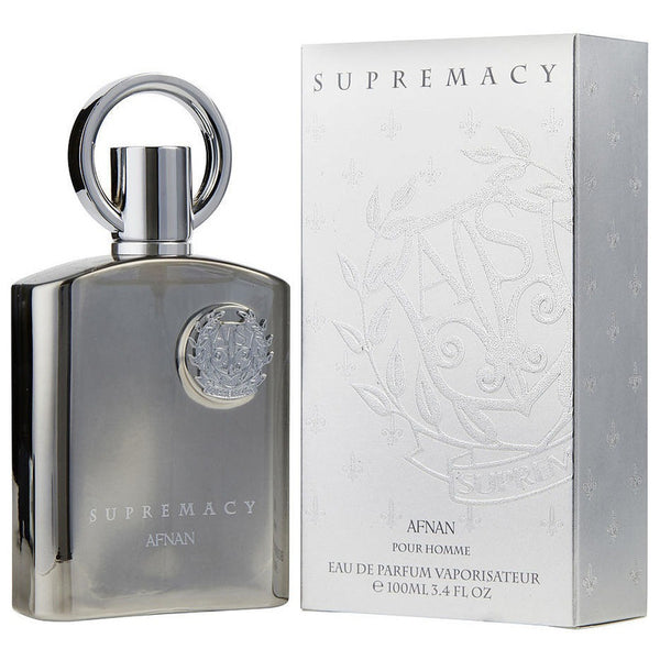 Perfume Supremacy Silver De Afnan 100ml Fragancia Exclusiva Y Duradera