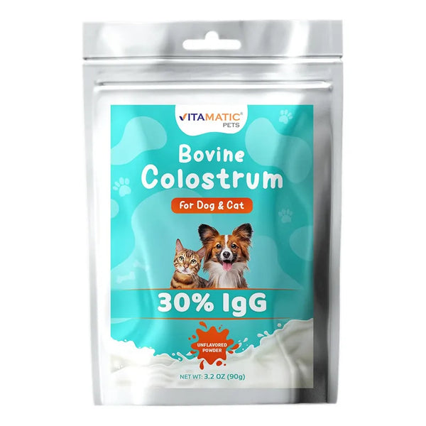 Calostro Bovino Para Perros Y Gatos 90 Gr Potente Apoyo Inmunológico