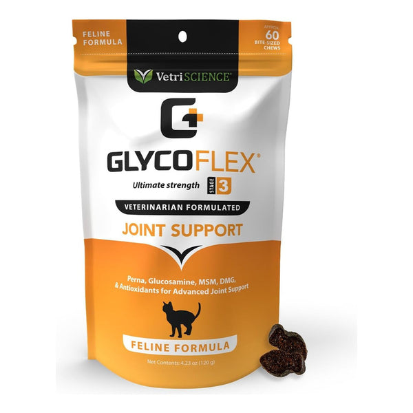 Glycoflex 3 Masticables Para Gatos Salud Articular Y Cadera