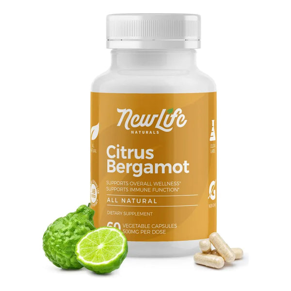 Bergamota Citrica 500 Mg Extracto Puro Suplemento Salud Corazon Bienestar