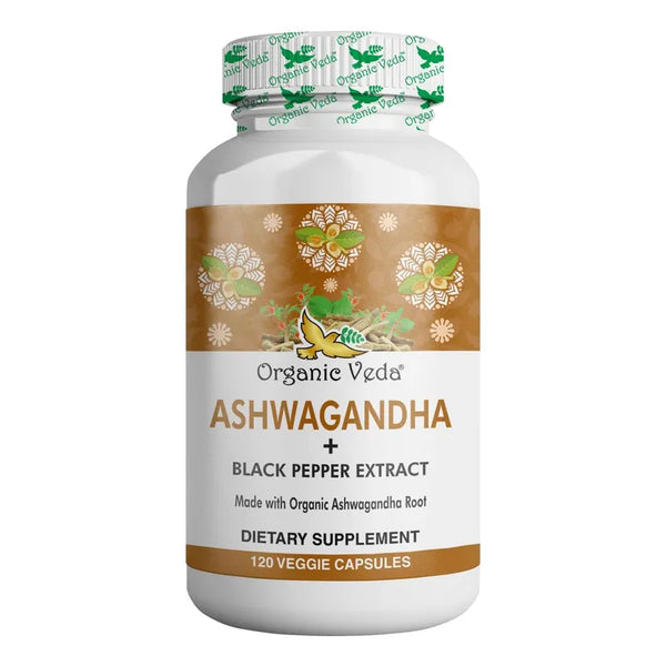 Cápsulas De Ashwagandha 1500 Mg Con Pimienta Negra Suplemento