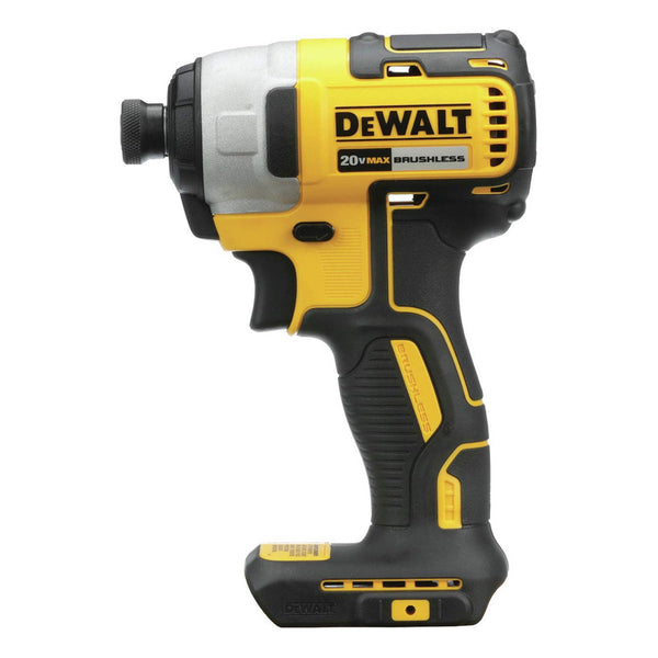 Destornillador De Impacto Dewalt 20v Max Inalambrico De 1/4 Con Luz Led