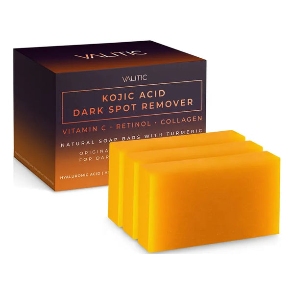 Jabon Valitic Blanqueadora Con Acido Kojico Y Vitamina C Potente Limpieza