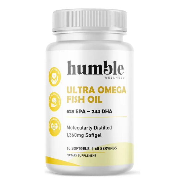 Aceite De Pescado Humble Ultra Omega Doble Concentración Dha Y Epa