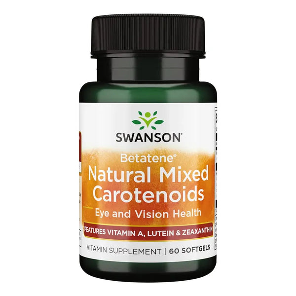 Betacaroteno Natural Somensual Mixto Carotenoides 500mg 60 Cápsulas