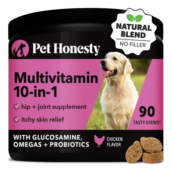 Pethonesty Multivitaminico 10 En 1 Glucosamina Para Perros Salud