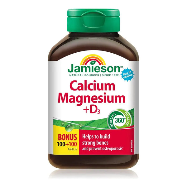 Calcio Magnesio Vitamina D Tabletas Salud Ósea Importado