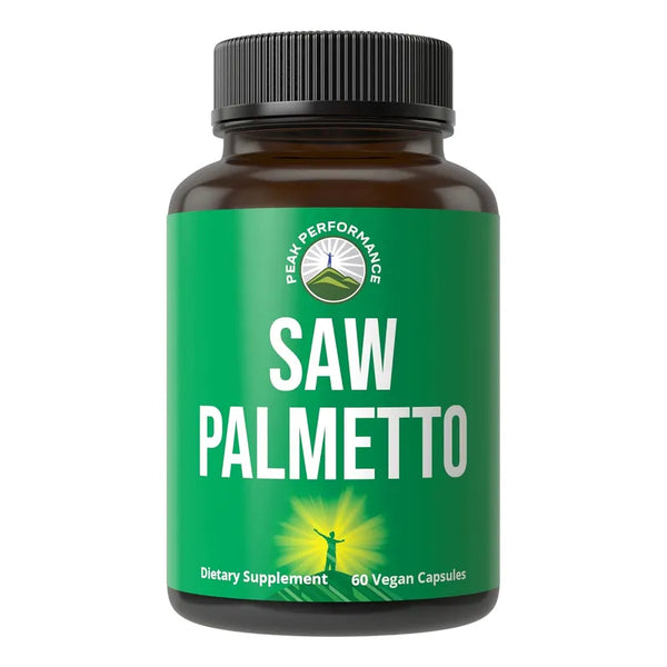 Capsulas Naturales De Saw Palmetto Para Salud De Prostata Y Cabello