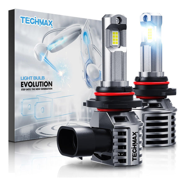 Bombilla Techmax 9005 Hb3 Antiniebla Luz Blanca Extrema 6 Veces Más Brillante