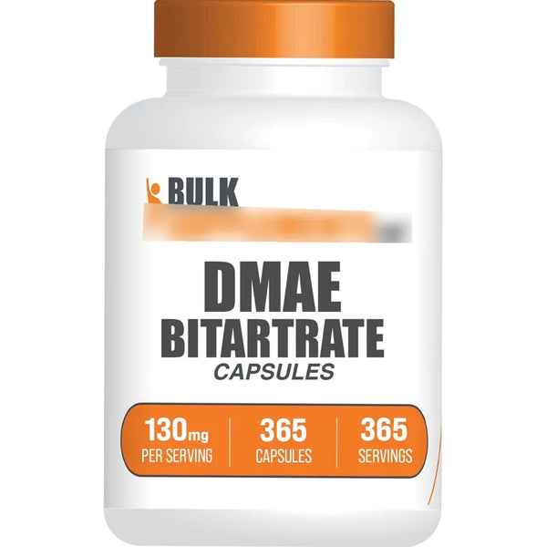 Capsulas Dmae Bitartrato 365 Ud Dimetilaminoetanol Suplemento Sin Gluten