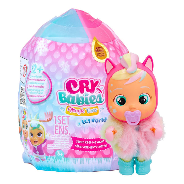 Cry Babies Magic Tears ICY World Keep Me Warm 8 Sorprendentes Accesorios Muñeca Sorpresa