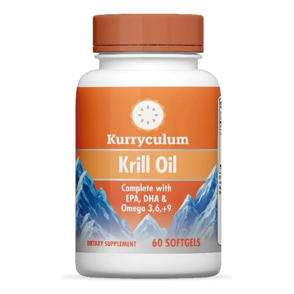 Capsulas Blandas De Aceite De Krill Con Epa Dha Omega 60 Unidades