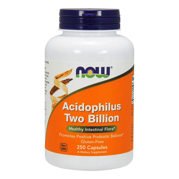 Acidophilus 2 Mil Millones 250 Capsulas Probióticas Saludable Digestión