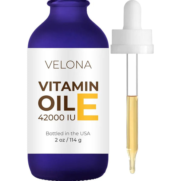 Aceite De Vitamina E Puro Hidratante Para Rostro Y Cabello 42000ui