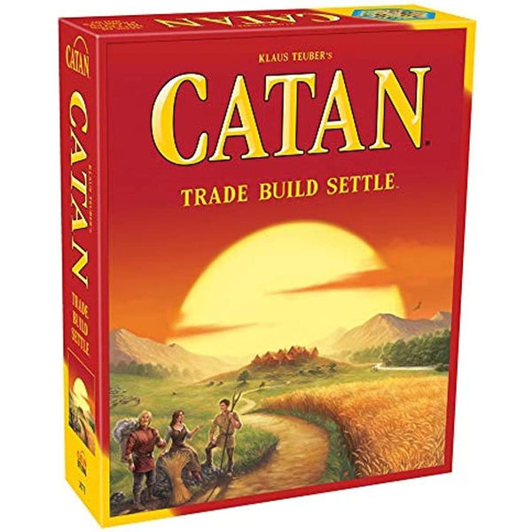 Catan Juego De Mesa Base Aventura Familiar Para 3 A 4 Jugadores