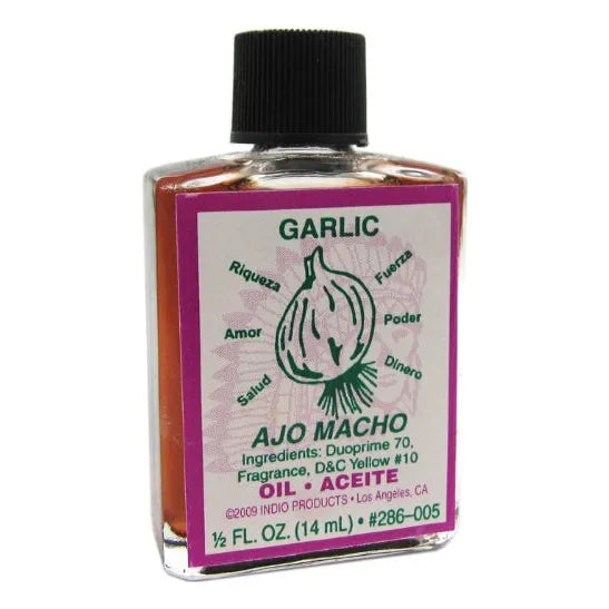 Aceite De Ajo Natural 15 Ml Extracto Aromático Potencia Tus Ritualidades