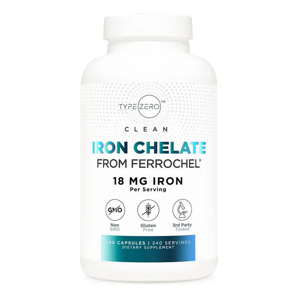 Capsulas Quelato Hierro 18mg 240 Unidades Formula Bioasequi