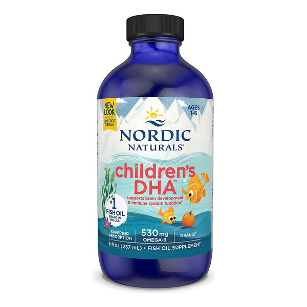 Omega 3 530 Mg Epa Dha Nordic Naturals Suplemento Infantil Naranja