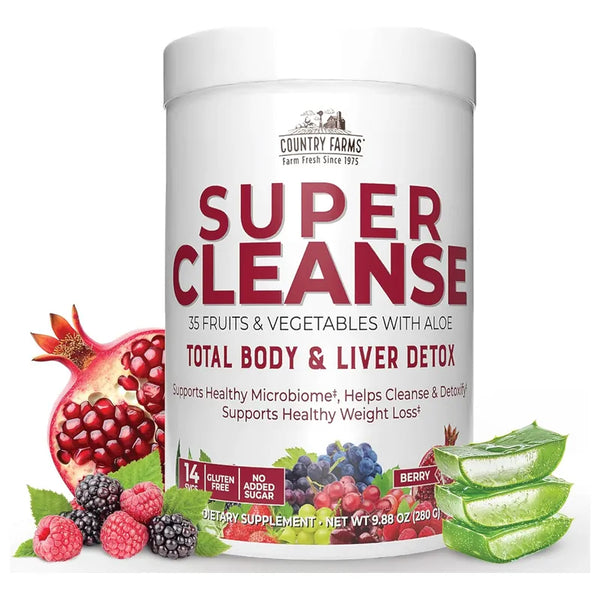 Batido Desintoxicante Con 34 Frutas Y Verduras Aloe Natural