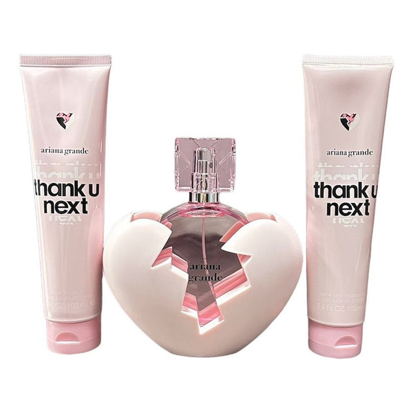 Estuche Thank U Next De Ariana Grande Incluye Perfume Crema Y Shampoo