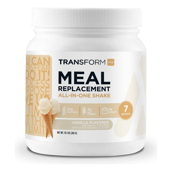 Batido En Polvo Reemplazo De Comidas TransformHQ Sabor Vainilla Sin Gluten