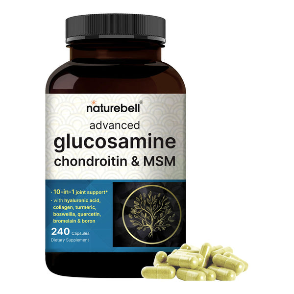 Capsulas Avanzadas Glucosamina Condroitina Msm 240 Unidad Suplemento Articular