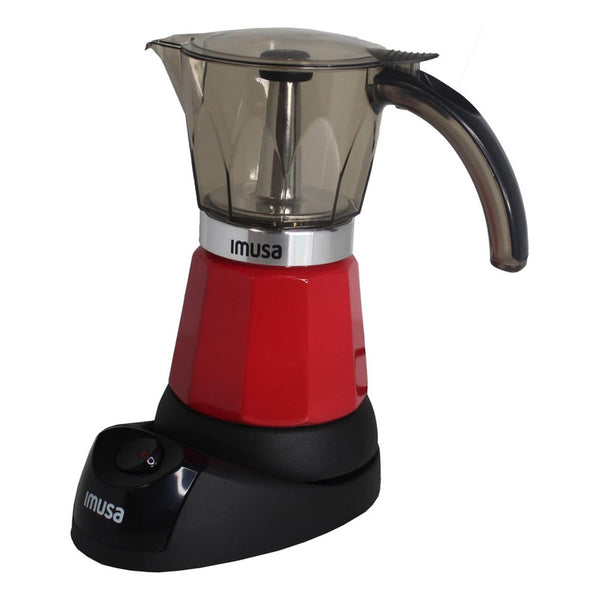 Cafetera Eléctrica Imusa Red Para 3 O 2 Tazas Con Estilo Y Funcionalidad