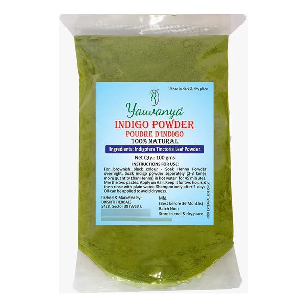Indigofera Tinctoria Tinte Natural Para Cabello Libre De Quimicos Y Vegano