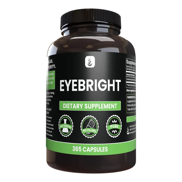 Capsulas De Eyebright 365 Unidades Puro Apoyo Natural Verificado