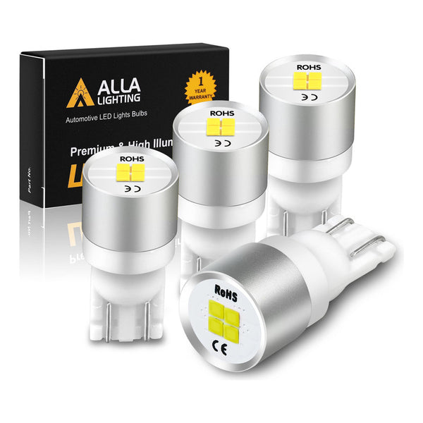 Bombillas Led Alla Lighting T10 194 168 W5W 6000K Blancas