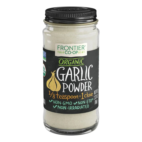Botella De Ajo En Polvo Frontier Facil De Usar Con Origen Responsable