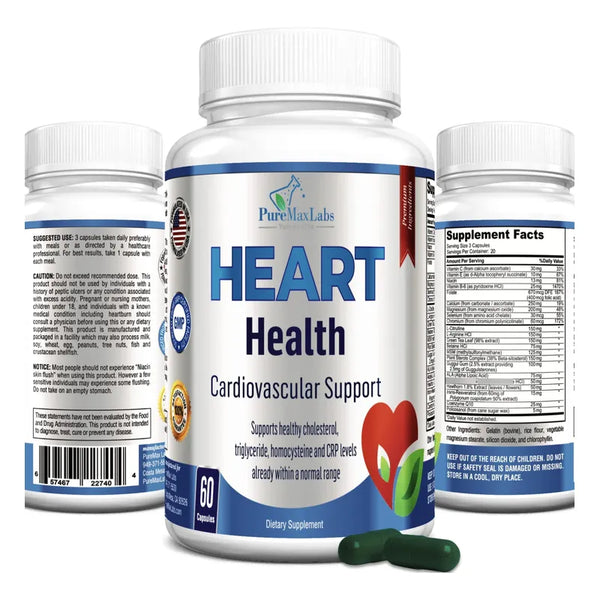 Capsulas Para La Salud Cardiovascular 60 Unidades