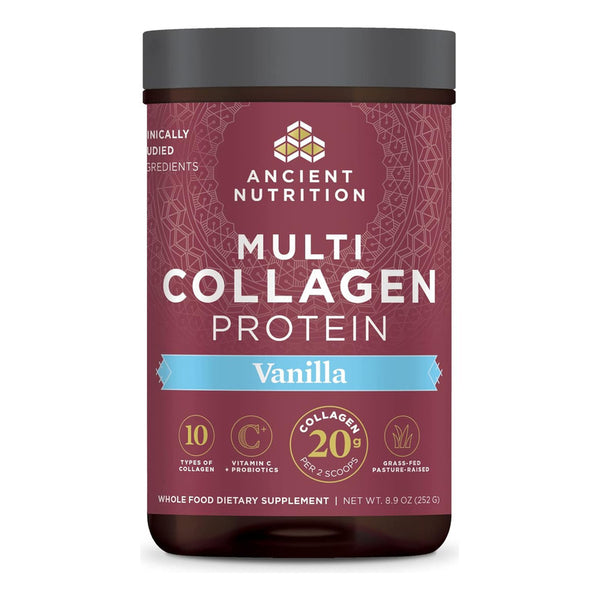 Ancient Nutrition Proteina En Polvo Colageno Vainilla Multisabor