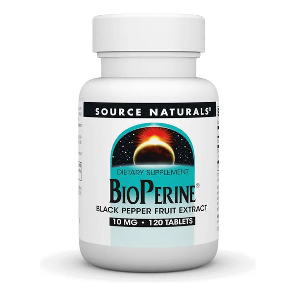 Bioperine 10 Mg 120 Comprimidos Para Mejorar Absorción Importado Efectivo
