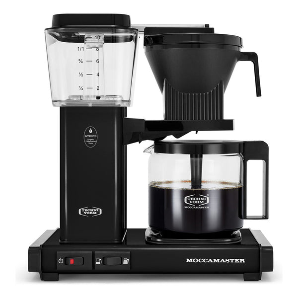 Cafetera Technivorm Moccamaster 53937 KBGV 40 Onzas Negro 1.25L Rapida y Silenciosa