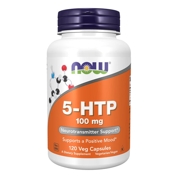 Producto 5htp 5hidroxitriptófano 100mg Neurotransmisores 120 Cápsulas Veganas