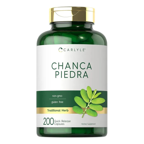Capsulas Carlyle Chanca Piedra 200 Unidades Sin Gluten Ni Omg