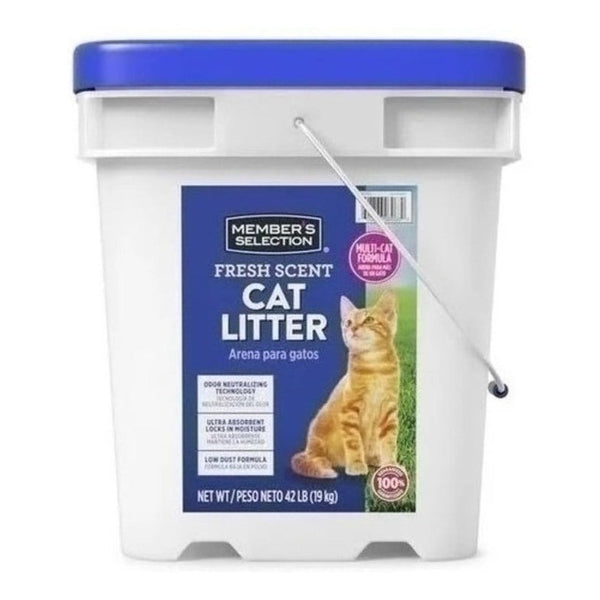 Arena Para Gatos Absorbente Fresh Scent Member Selection 42 Lb