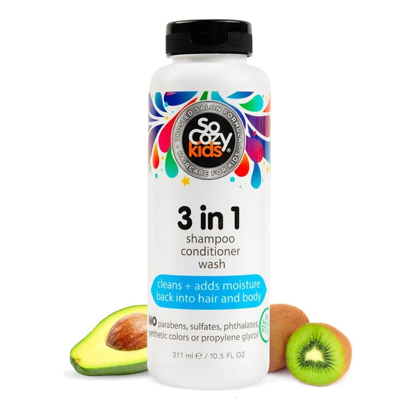 Shampoo Acondicionador Gel De Baño SoCozy Mango-go 3 En 1 Niños
