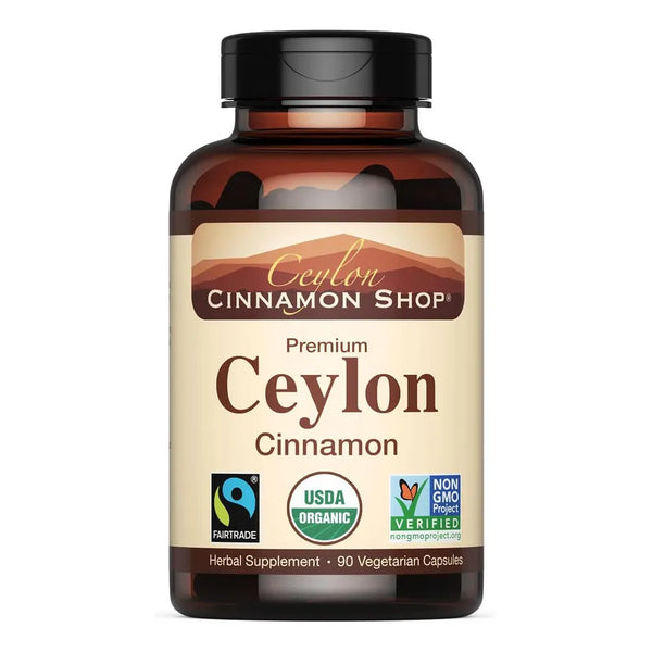Capsulas Organicas Canela De Ceilan 90 Unidades Calidad Premium
