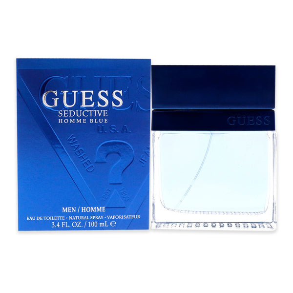 Guess Seductive Homme Blue Eau De Toilette Para Hombre 3.4 Oz Estilo Y Confiabilidad