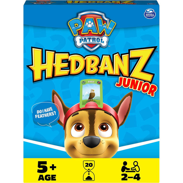 Hedbanz Junior Paw Patrol Juego De Mesa Para Niños Adivina El Animal Divertido