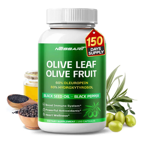 Aceite De Oliva Con Hoja Y Fruto En Oleuropeína Y Hidroxitirosol