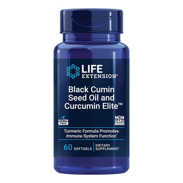 Aceite De Comino Negro Y Curcumina Life Extension Para Salud Integral