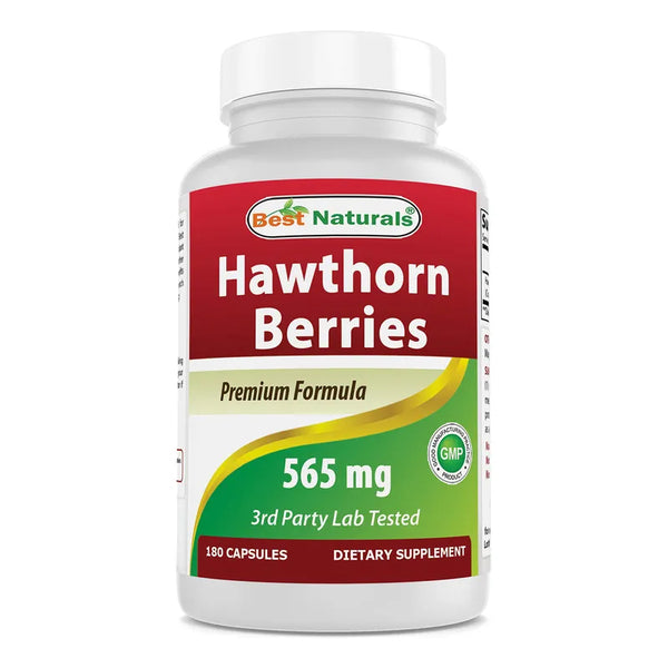 Bayas De Espino 565 Mg 180 Cápsulas Naturales Cuidado Saludable