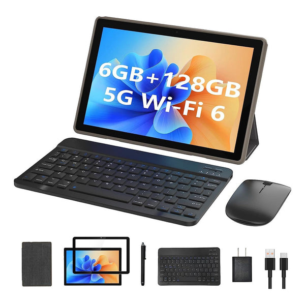 Tablet 10 PulG Iweggo 2 En 1 128gb Android 11 Con Teclado