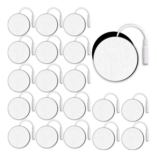 Masajeador Con 20 Almohadillas Redondas Reemplazo Tens Elec